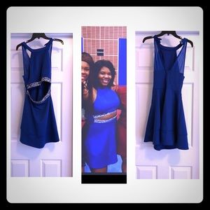 Royal blue dress!!